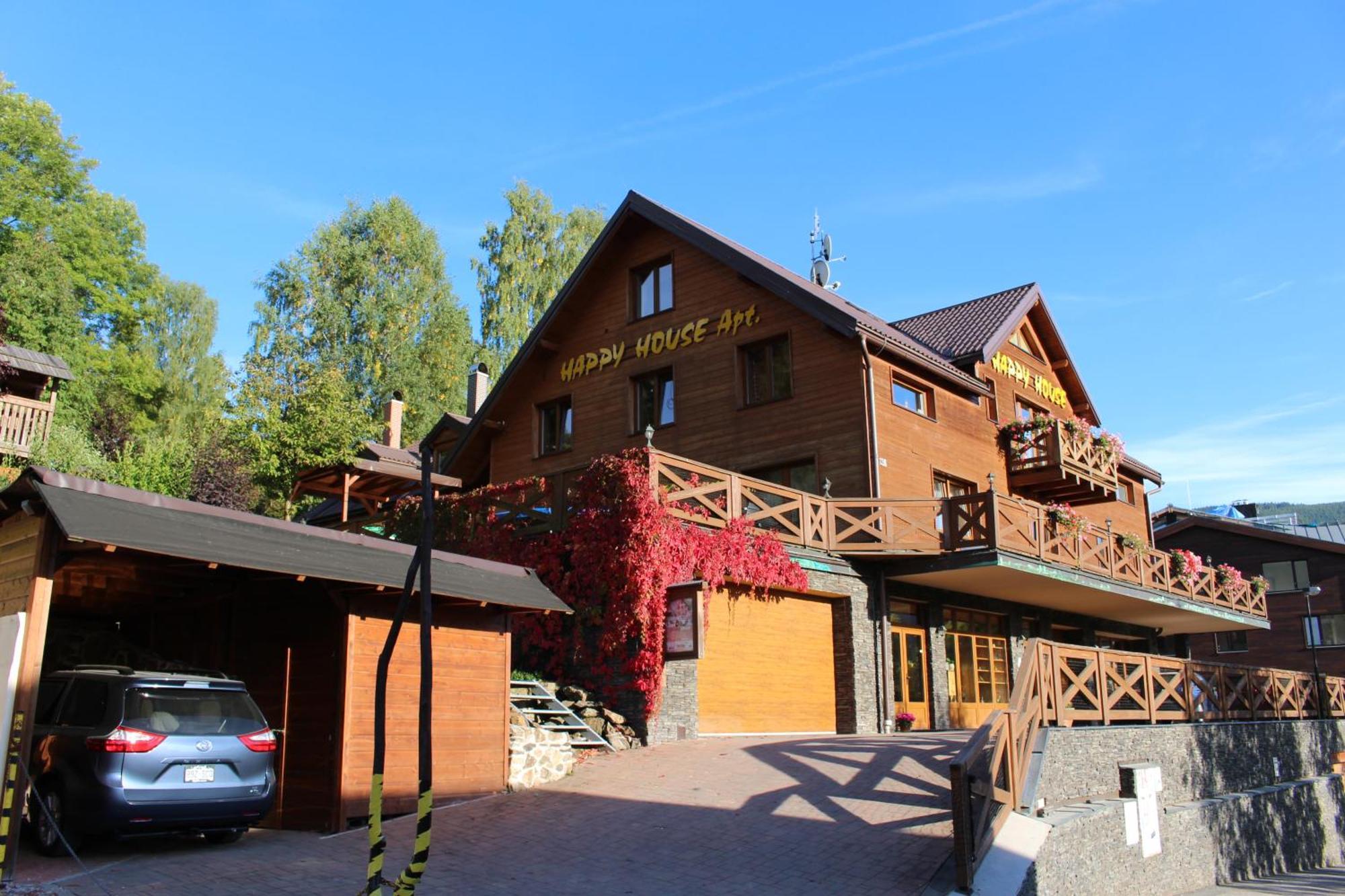 Happy House Apartments & Sauna Špindlerŭv Mlýn Luaran gambar