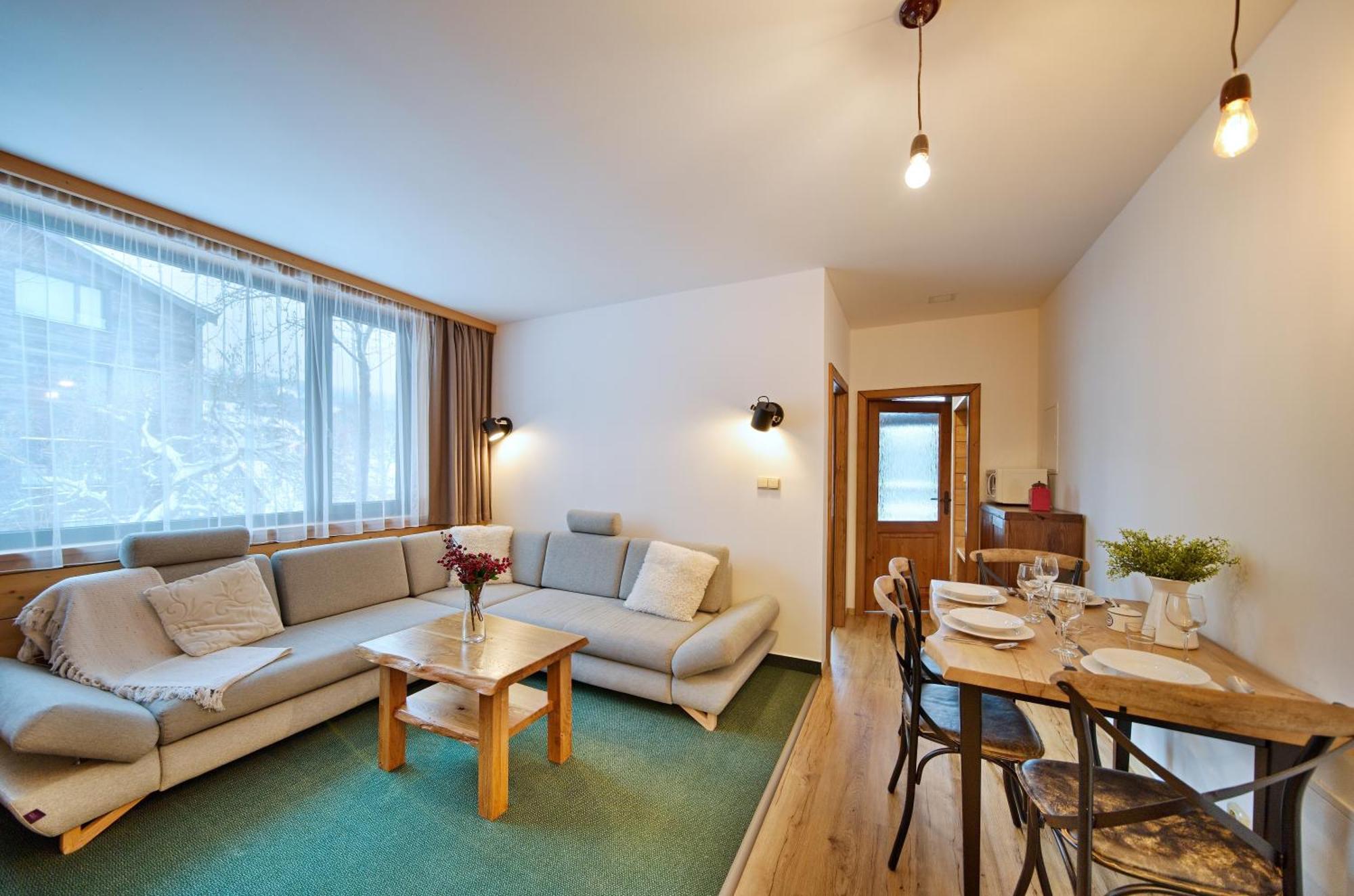 Happy House Apartments & Sauna Špindlerŭv Mlýn Luaran gambar