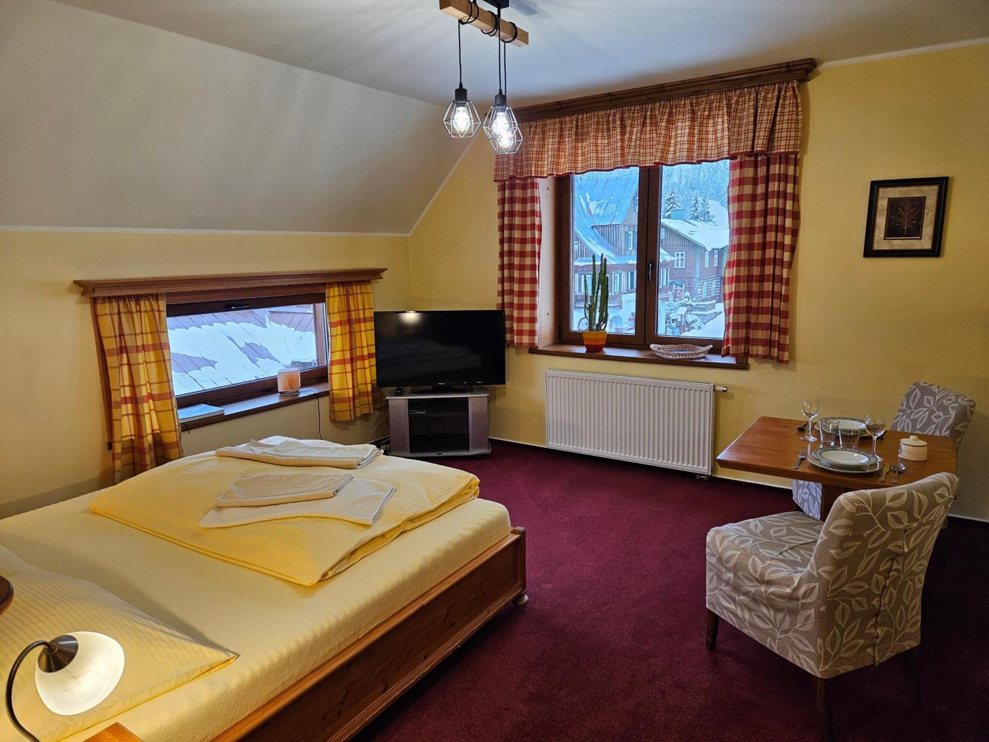 Happy House Apartments & Sauna Špindlerŭv Mlýn Luaran gambar